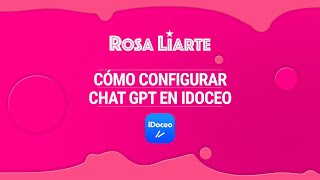 Cómo configurar ChatGPT en iDoceo [upl. by Edorej]