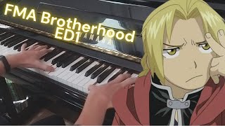 Uso  FMA Brotherhood ED1  Piano cover [upl. by Xxam332]