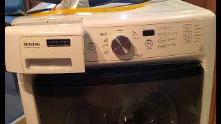 SUD error fix  Maytag front loader washing machine [upl. by Esiuqcaj789]