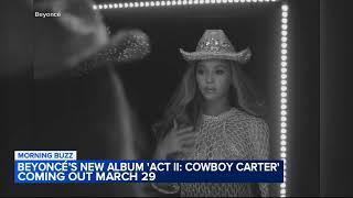 Beyonce announces new album name Act II Cowboy Carter [upl. by Niel176]