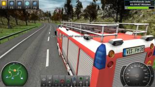 Feuerwehr 2014  Lets Play  02  Einsatzfahrten und so [upl. by Adnyl760]