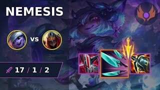 Nemesis  Tristana MID vs Zed  EUW MASTER  LOL Season 2024 [upl. by Varion]