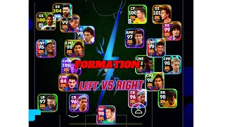 Efootball 2024 mobile LEFT VS RIGHT SIDE FORMATION 9ALGAMES X WELLBAD ENT BARCA 🆚BARCA⚔️ [upl. by Morley102]