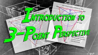 Introduction to 3Point Perspective [upl. by Reames]