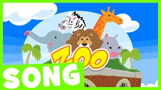 Lets Go To the Zoo  Animal Song for Kids [upl. by Bugbee357]