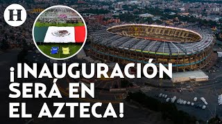 ¡México tendrá 13 partidos del Mundial 2026 FIFA revela el calendario oficial fechas y ciudades [upl. by Kcirdek]