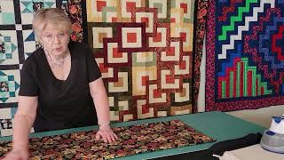 Cutting Borders for Your Quilt [upl. by Ociredef]