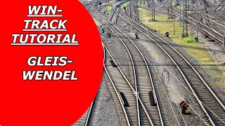 3WinTrack Tutorial Gleisplan Software Modelleisenbahn Gleiswendel [upl. by Eehc]