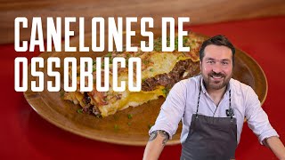 COMO PREPARAR CANELONES CON OSSOBUCO EN OLLA A PRESIÓN  GIACOMO BOCCHIO [upl. by Hgielrak]