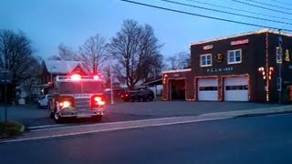 Port Ewen Ny Fire Department Responding [upl. by Viki]