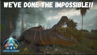 ARK Survival Ascended Episode 25 Taming The Fearsome Deinosuchus [upl. by Thom]