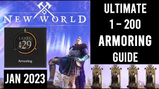 Ultimate 1  200 Armoring Guide in 2023  New World [upl. by Nalla]