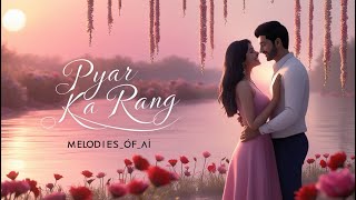 Pyar Ka Rang  AI Version Romantic Songs 2024  Latest Hindi Song 2024  New hindi song [upl. by Adnocahs]