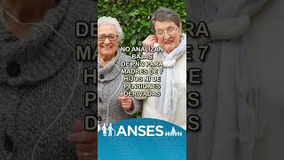 Anses no analiza dar de baja las PNC para madres de 7 hijos ni las pensiones derivadas anses [upl. by Etteniuq]