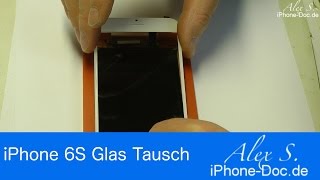 iPhone 6S Glas und Polarizer wechseln tauschen mit OCA nicht Loca  Deutsch [upl. by Jasmine]