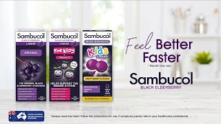 【Sambucol® Singapore】Sambucol Feel Better Faster TVC27sec [upl. by Egiedan]