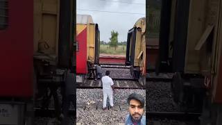 Railway coupling  The Dangerous Jobs shorts ☺️ please subscribeI am reaction this video [upl. by Felicia]