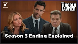 The Lincoln Lawyer Season 3 Ending Explained  Season 4 Theories  Dead Man [upl. by Cassella]