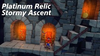 Stormy Ascent  Platinum Relic25871 Crash Bandicoot N Sane Trilogy [upl. by Okikuy]