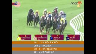 20241013 Race 3 Malaysia Selangor Horse Racing Highlights  Pace88 Horse [upl. by Suravat]