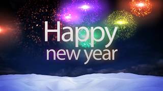 Happy New Year 2019 whatsapp video  new year status special status  new year wishes greetings [upl. by Concettina]