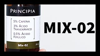 Mix02 Principia Cafeína e Ácido Tranexâmico Adeus olheiras Skincare [upl. by Rosabelle]