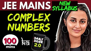 JEE MAINS 2025 𝒏𝒆𝒘 𝒔𝒚𝒍𝒍𝒂𝒃𝒖𝒔  COMPLEX NUMBERS ONE SHOT  FULL THEORY PYQ’s Tricks  NEHA AGRAWAL [upl. by Assenev693]