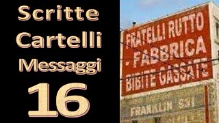 Le Più Belle Scritte Cartelli amp Messaggi 16 [upl. by Roque]