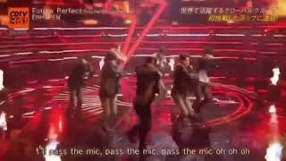 ENHYPEN Future Perfect Pass the MIC Japanese ver in CDTV Live Live [upl. by Ynnub82]