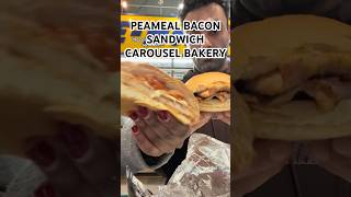 TRYING THE OFFICIAL SANDWICH OF TORONTO  THE PEAMEAL BACON SANDWICH IN ST LAWRENCE MARKET [upl. by Nogam]