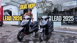 ĐÁNH GIÁ CHI TIẾT LEAD 2025 VÀ 2024  Nâng cấp XỊN HƠN con trai chạy cũng đẹp  QUANG MOTOR [upl. by Eimot260]