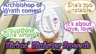 【ReZERO Season 3 Episode 1】Sirius Sinister Speech Japanese Viewer Reactions【ReZero】 [upl. by Ashely422]