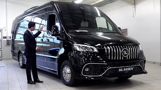 2024 Mercedes Sprinter VIP Luxury KING VAN  Full Review Interior Exterior [upl. by Haidedej697]