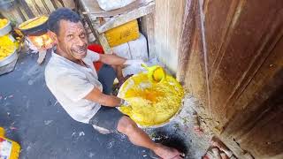 Papua new Guinea People Cooking Flower Most Famous Food in PNG🇵🇬 [upl. by Stag]