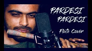 Pardesi Pardesi jana nahi  Unplugged  Sad  Flute cover  Karan Thakkar  Divine flute [upl. by Adnak]