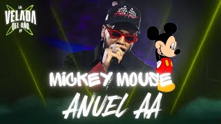 RESUBIDO Anuel AA y Mickey Mouse en La Velada del Año 4 en FHD 1080p RealHastaElGallo [upl. by Nyrat]