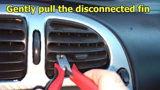 Air Vent Quick Fix Xsara Picasso [upl. by Tchao]