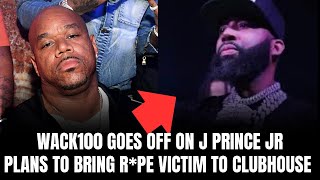 Wack100 Exposes J Prince Jrs Alleged SA Victims on Clubhouse 😳🤦🏽‍♂️ [upl. by Sivie]