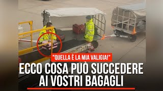 quotQuella è la mia valigiaquot ecco cosa può succedere ai vostri bagagli [upl. by Atterahs]