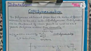 Copolymerization  polymer Chemistry [upl. by Henriette]