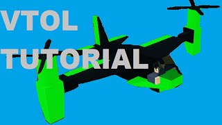 Plane Crazy VTOL Tutorial [upl. by Gosser564]