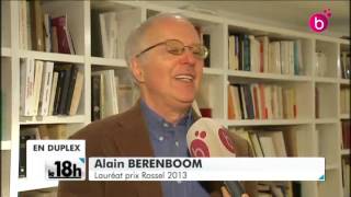 Prix Rossel pour Alain Berenboom [upl. by Ylrrad]