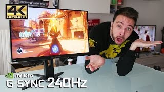 Il nuovo miglior monitor da gaming al mondo  Acer XB2 240hz Gsync [upl. by Mikey]