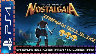 Nostalgiczna zabawna i ciekawa gra Soulslike To tylko The Last Hero Of Nostalgaia  Gameplay [upl. by Arrej]