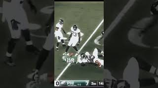 Saquon Barkleys crazy backwards hurdle 😲😲😲 [upl. by Ahsenom39]