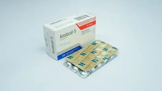 Amdocal Tablet  5 mg  এ্যামডোক্যল ট্যাবলেট  হাইপারটেনশন ও এনজাইনা পেকটোরিস চিকিৎসায় ব্যবহৃত [upl. by Adnawak]