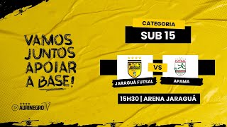 JARAGUÁ FUTSAL x APAMA  CAMPEONATO CATARINENSE SUB 15 [upl. by Eatnuahc]