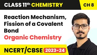 Reaction Mechanism Fission of a Covalent Bond  Organic Chemistry  Class 11 Chemistry Chapter 8 [upl. by Mccandless]