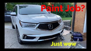 Rebuilding A 2017 Acura MDX  Part 2  Paint Job [upl. by Misak549]