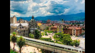 Medellín 4K  Driving in Colombia  El Poblado Av Regional Centro y Pueblito Paisa [upl. by Joannes442]